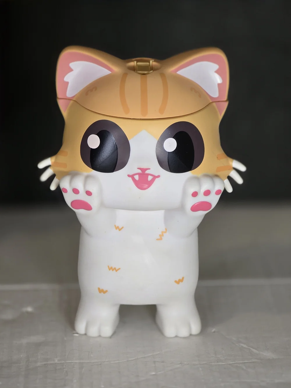 AMC Disney Marvels Flerkitten Popcorn Bucket Sipper Cup Calico & Orange Cat (2)